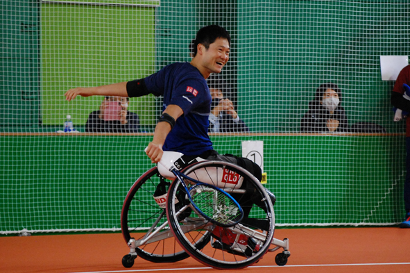 VIPインドアテニススクール東陽町にて、北京・ロンドン金メダリスト 国枝慎吾プロイベントが開催されました。