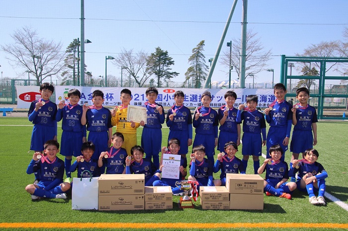「LIV FOOTBALL CLUB U-12」が、JA全農杯小学生選抜サッカー大会北海道大会で優勝しました。